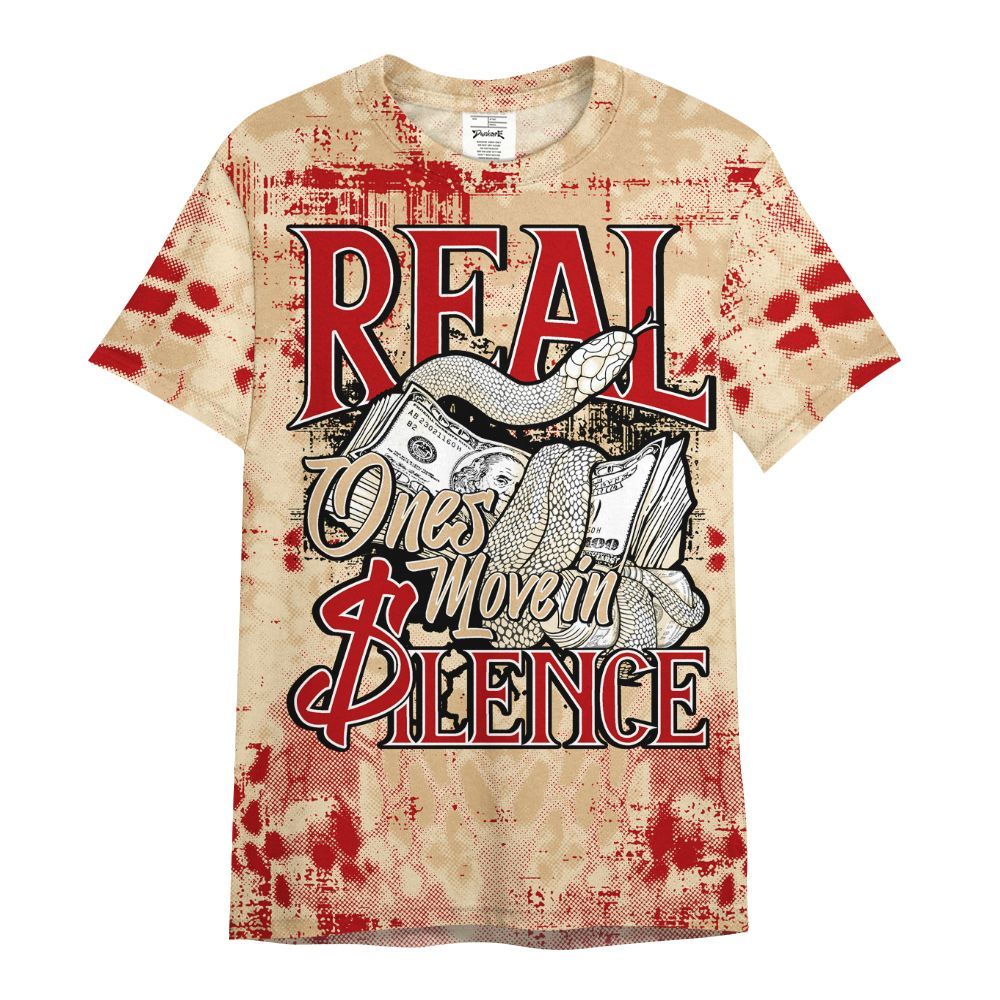 Shirt To Match Dunk Low Strawberry Waffle - Snake Move In Silence All Over Print