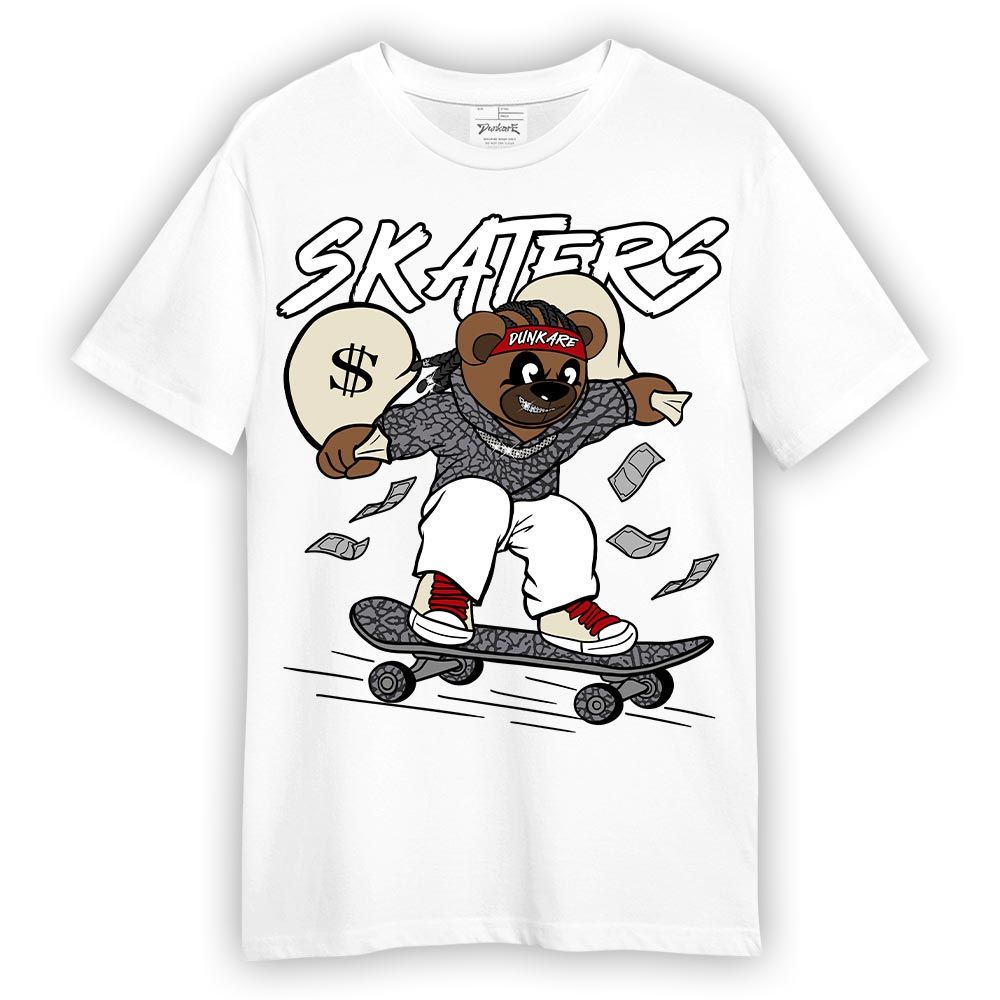 Shirt To Match Cement Grey 3s - Skaters Bear Shirt Unisex