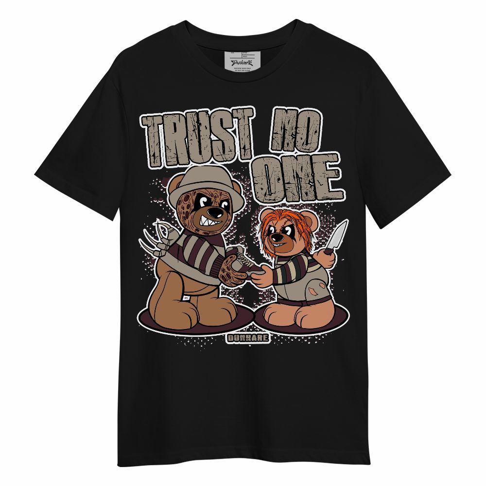 Shirt To Match Shirt To Match AMM Retro Phantom 4s - Trust No One Bear Halloween Unisex Shirt