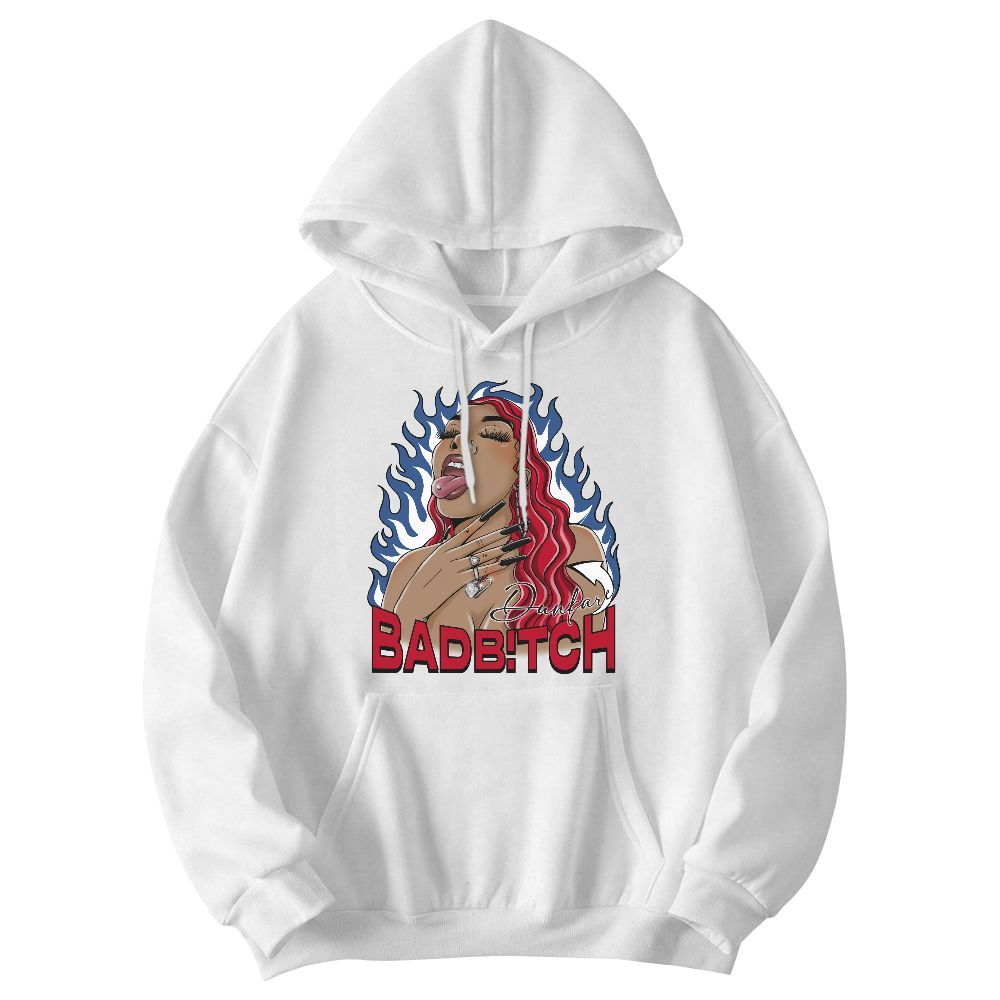 Sweatshirt To Match Air Griffey Max Black Red Navy Blue 1s - Bad B!tch Graphic