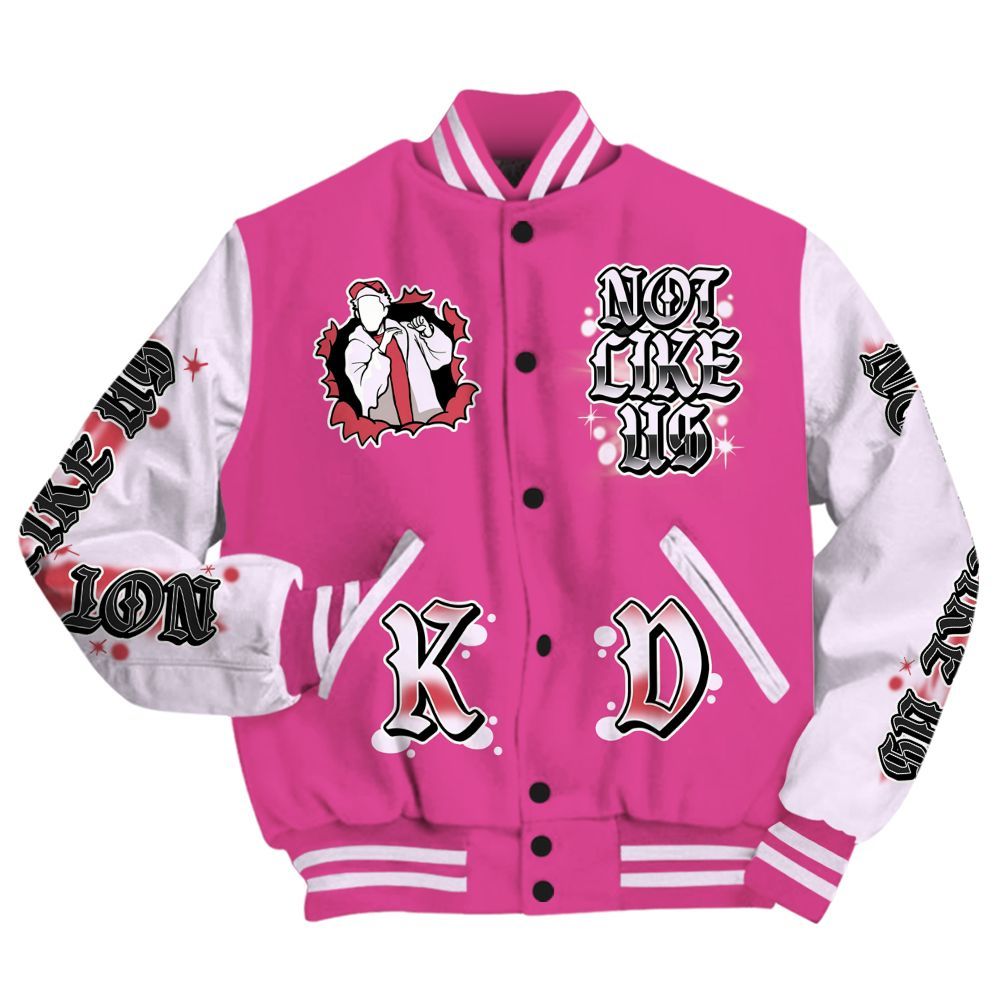 Varsity Jacket To Match KD 4 Aunt Pearl - None Like Us Graphic All Over Print