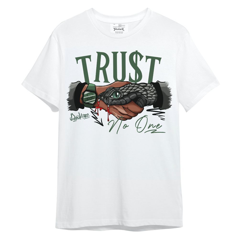 Shirt To Match Dunk Low Skateboards Black - Snake Trust No One Unisex Shirt