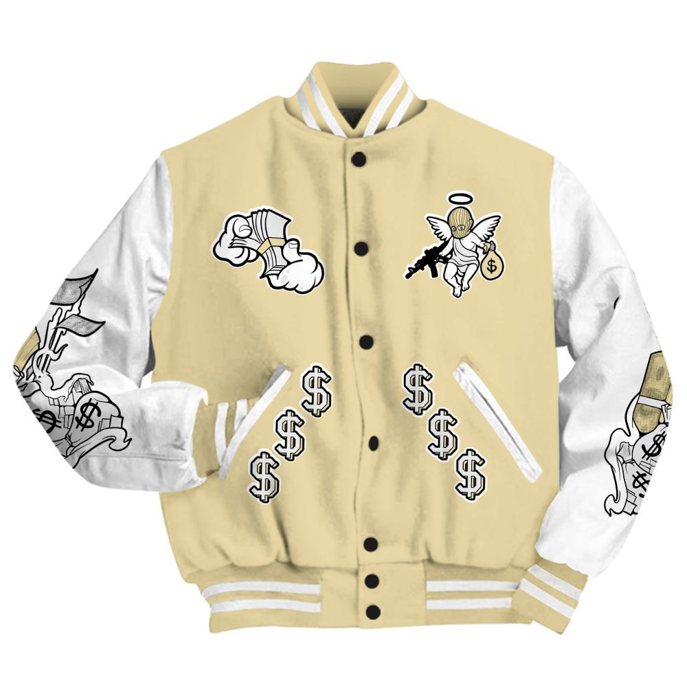 Varsity Jacket To Match Women Phantom 12s - Ones Move In Silence Graphic All Over Print