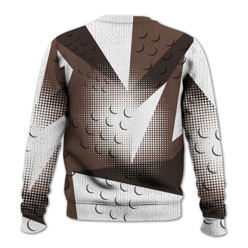 Knitted Sweater To Match Air Force 1 Low Escape - Poly Custom Name Number 23 5s