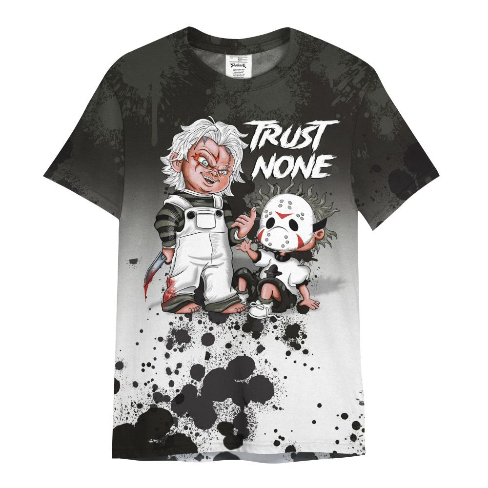 Shirt To Match Air Max Plus Moonlight Swarovski - Trust No One Scary All Over Print