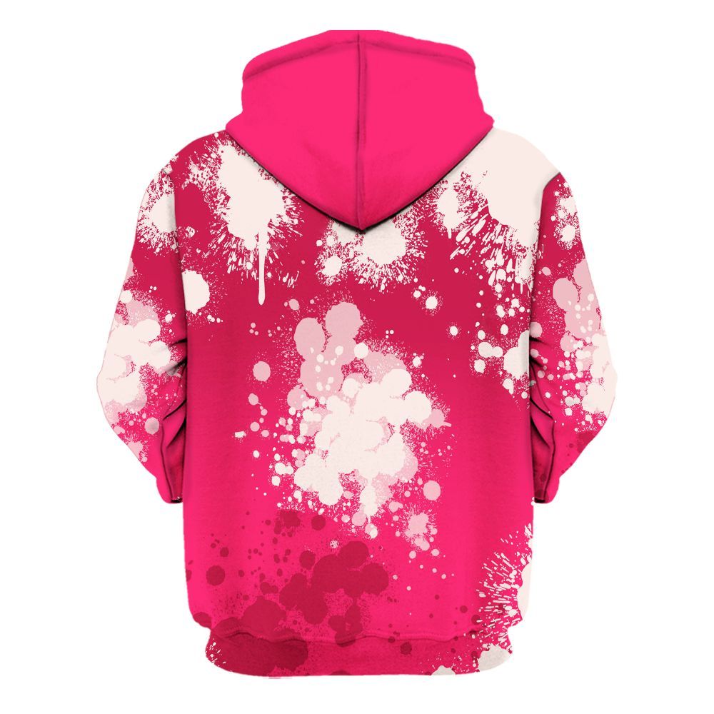 Hoodie To Match A'One Pink Aura - Trust No One Scary All Over Print