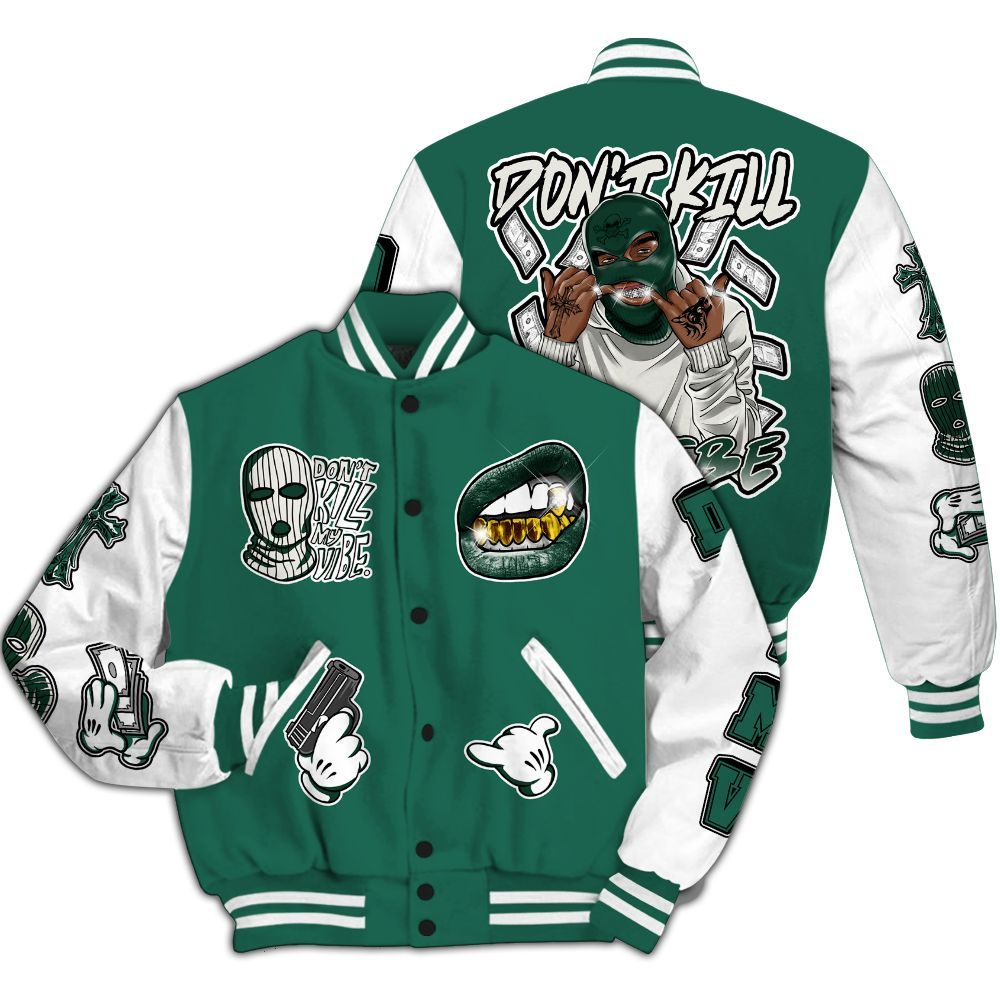 Varsity Jacket To Match Oxidized Green 4s - Vibe.Unique All Over Print