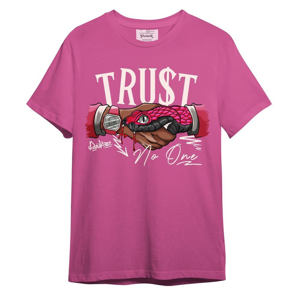 Shirt To Match A'One Pink Aura - Snake Trust No One Unisex Shirt