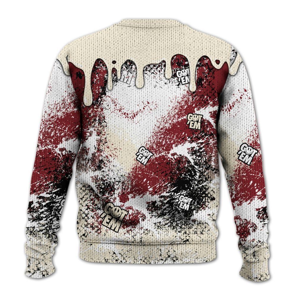 Sweater To Match Valentine's Day 2026 4s - Dripping 23 Drip Graphic