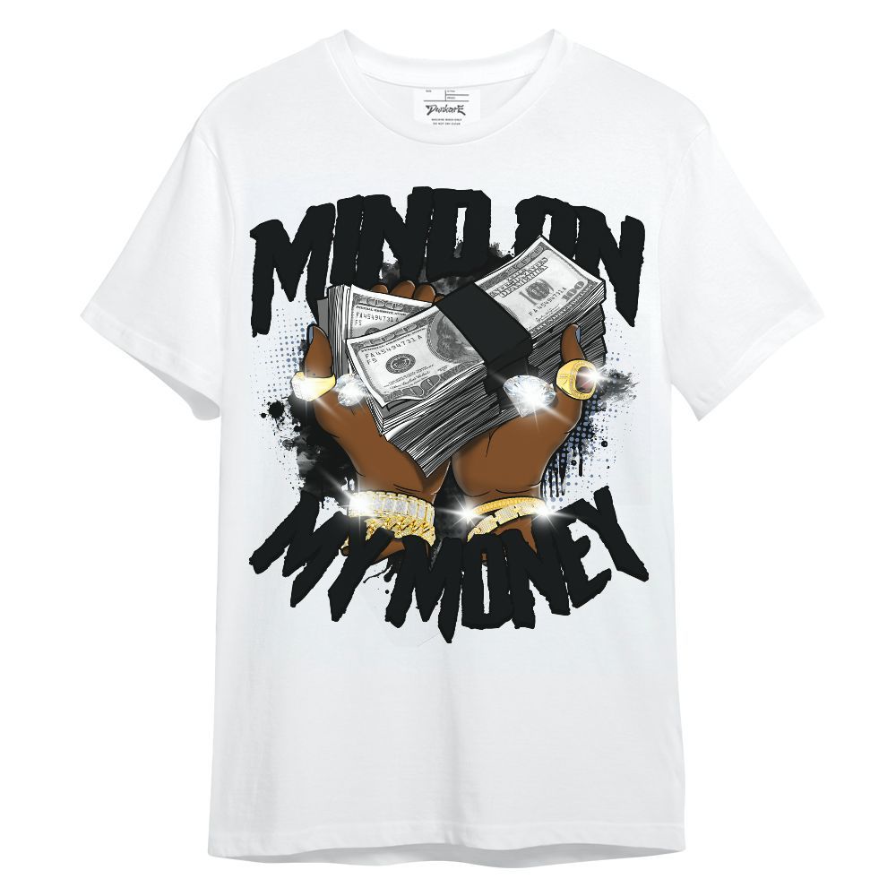 Shirt To Match Mid Space Jam 1s - Mind On My Money Graphic Unisex Shirt