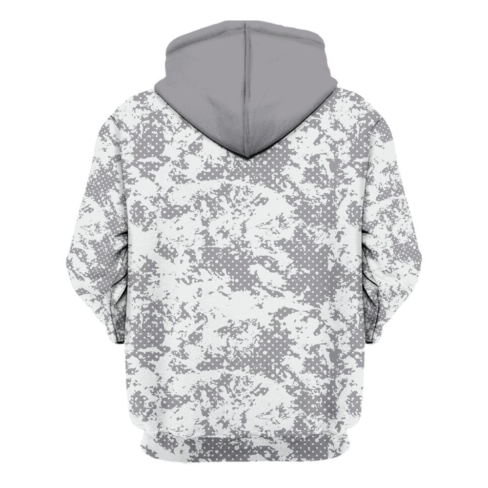 Hoodie To Match Low Cement Grey 11s - Show Me The Money Retro All Over Print