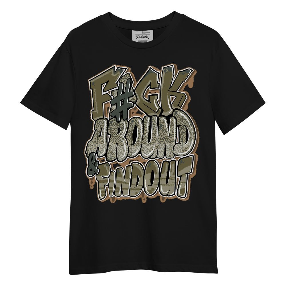 Shirt To Match Retro Family Affair 3s - F Around Find Out Graphic