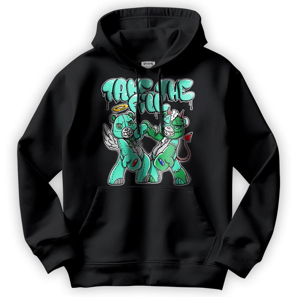 Sweatshirt To Match Black Green Glow 3s Hoodie - Take The Pill Hugz Hoodie Unisex
