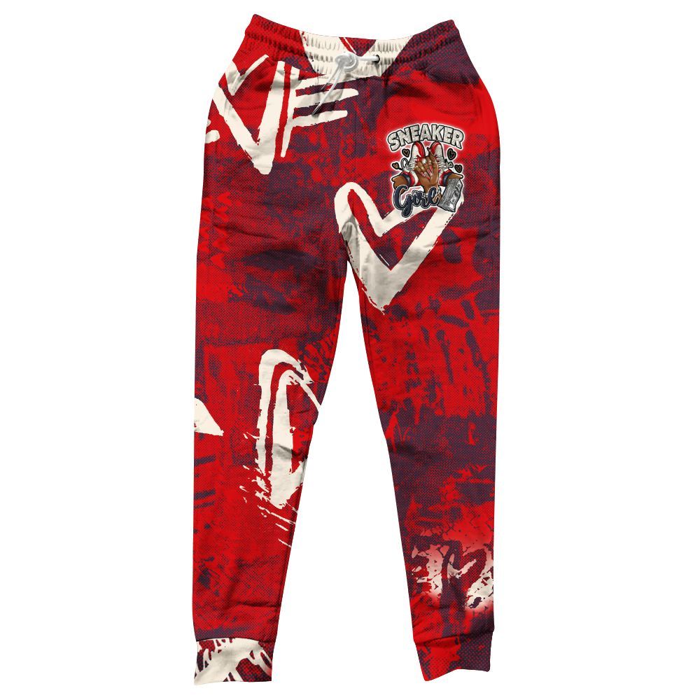 Sweatpant To Match Low OG Howard University 1s - Sneakerz Girlz All Over Print