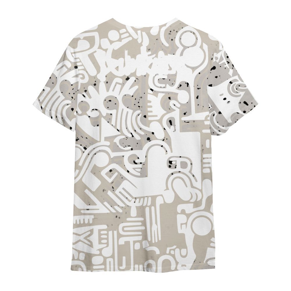 Shirt To Match Retro Reverse Metallic 5s - Humble Hustle Doodle Retro All Over Print