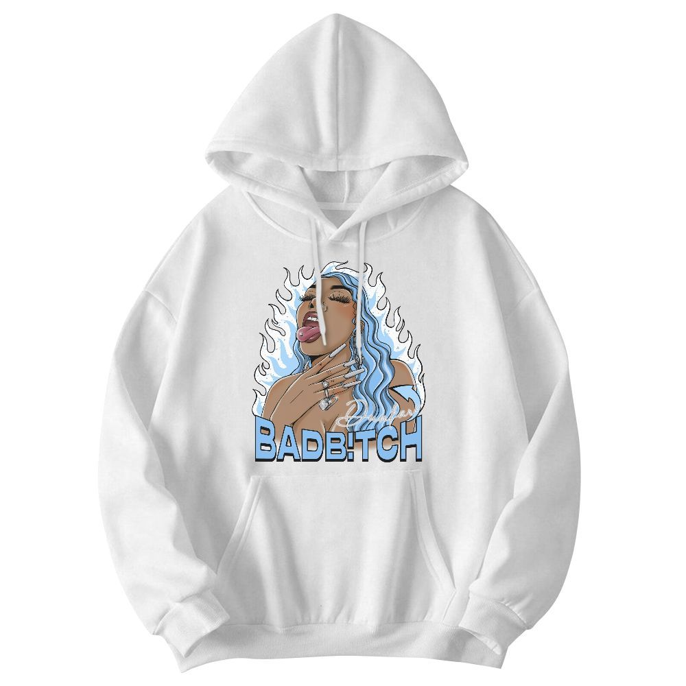 Sweatshirt To Match University Blue 5s - Bad B!tch Unique Graphic