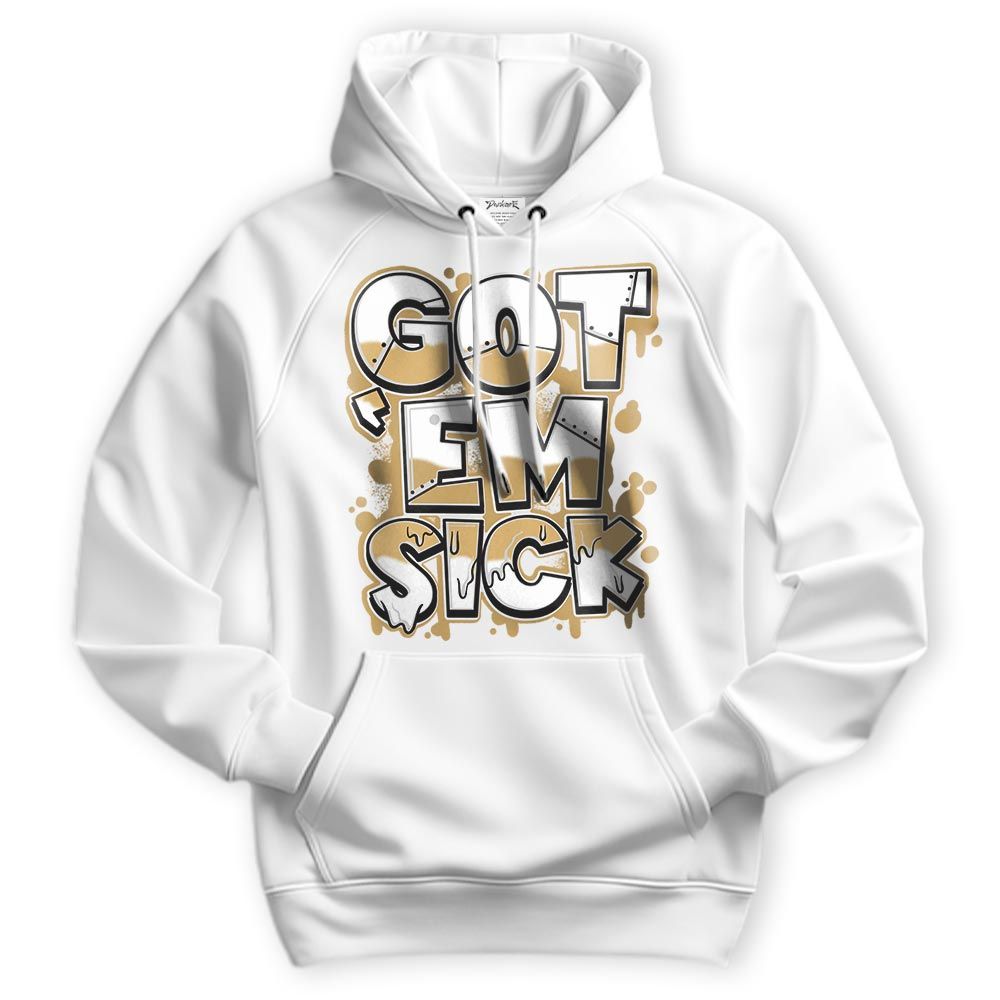 Sweatshirt To Match Craft Paris 6s Hoodie - Gotten 'Em Sick Graphic Hoodie Unisex