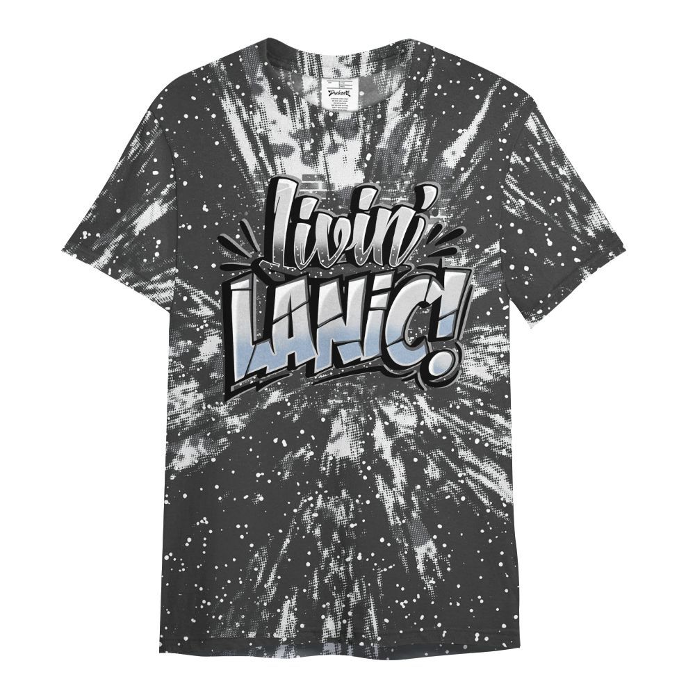 Shirt To Match Reverse Black White 6s - Living Large Graphic Luxury All Over Print