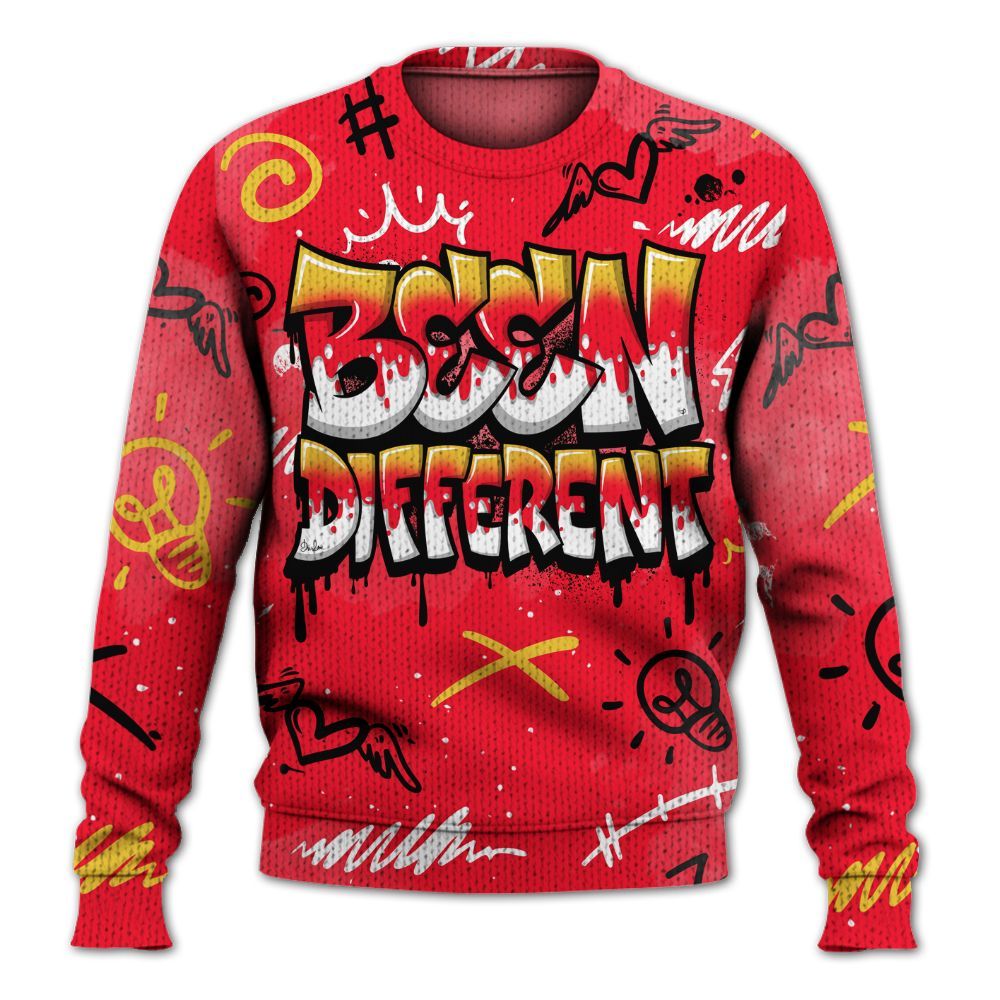 Knitted Sweater To Match KD 18 Air Bakin - Drip Been Di2ferent