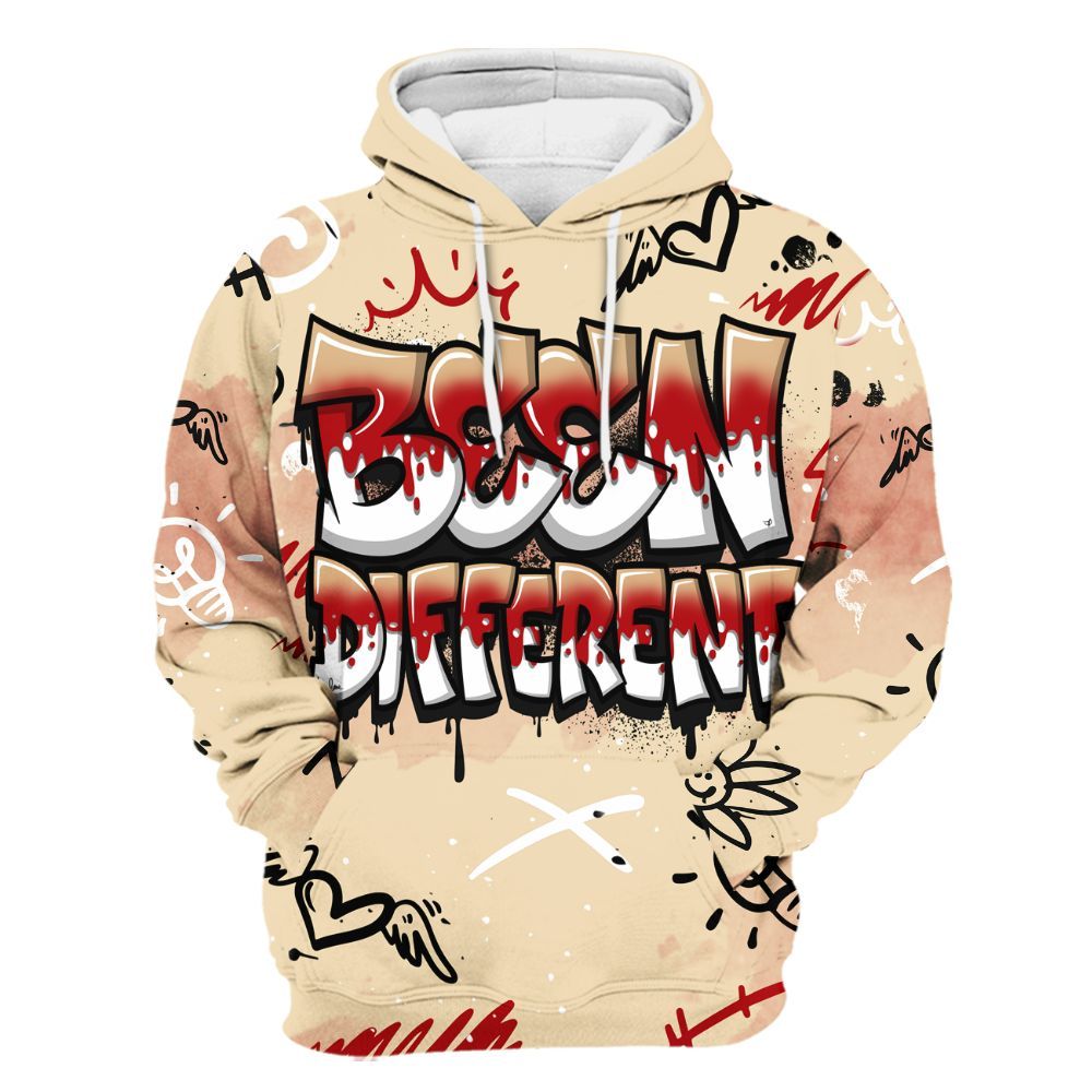 Hoodie To Match Dunk Low Strawberry Waffle - Drip Been Di2ferent All Over Print