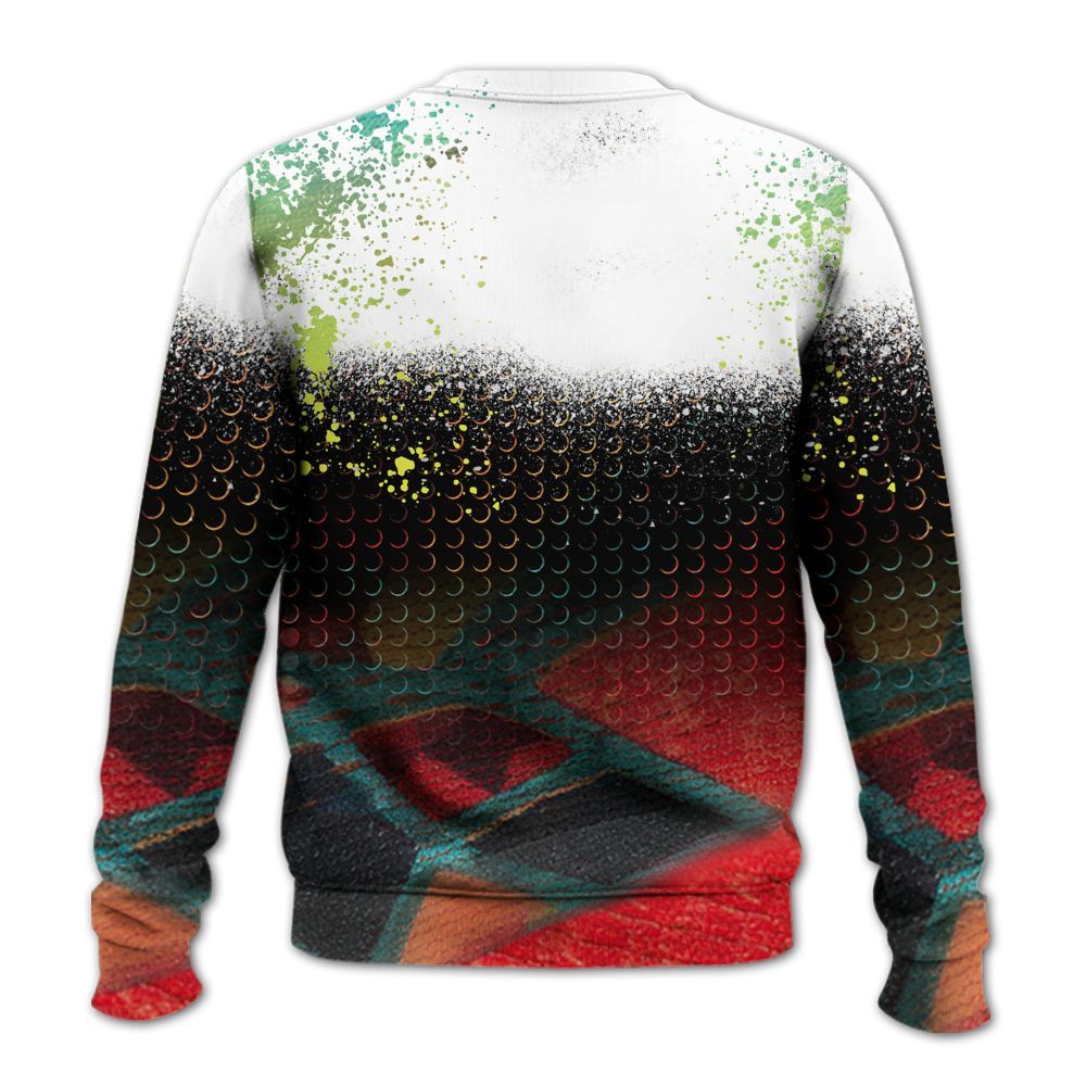 Sweatshirt To Match Kobe 8 What The - Halftone Time Is Money All Over Print