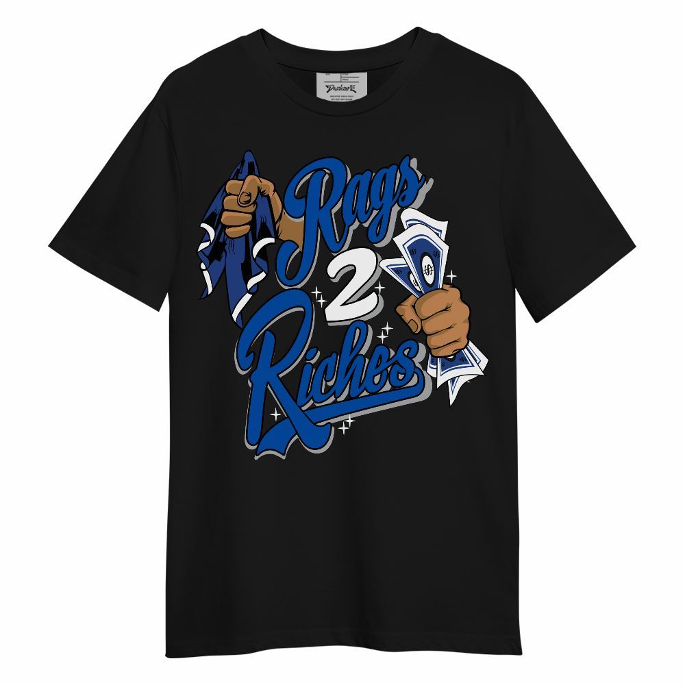 Shirt To Match Racer Blue 5s - Rag 2 Riches Unisex Shirt