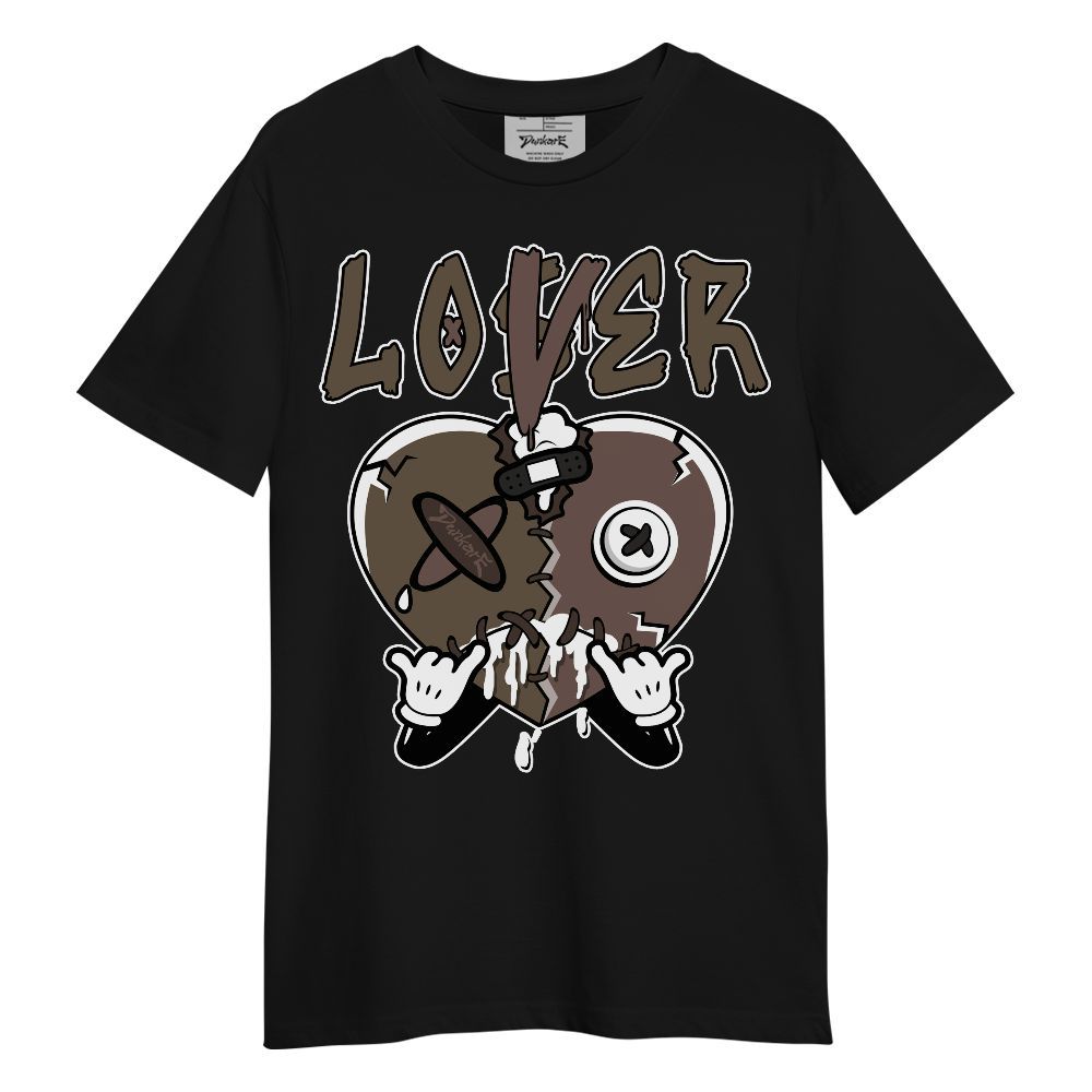 Shirt To Match AMM Dark Mocha 4s - Loser Lover Drip Heart Graphic