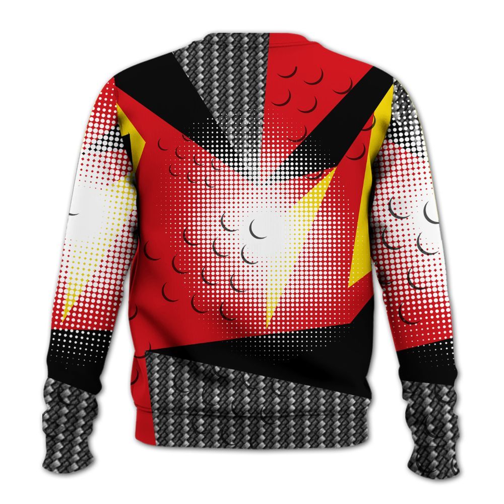 Sweatshirt To Match Ferrari 14s - Custom Name 23 5s All Over Print