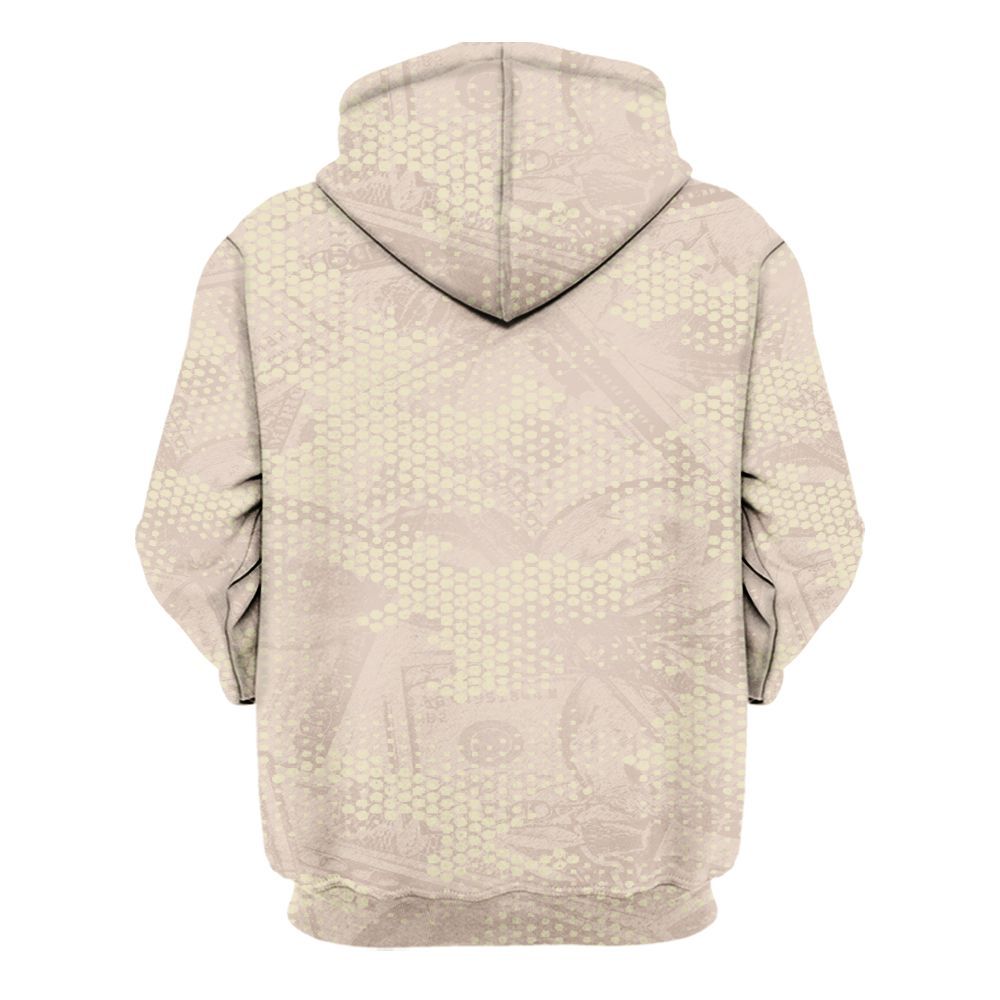 Hoodie To Match A Ma Maniere X Fossil Stone 4s - From Rags To Riches All Over Print