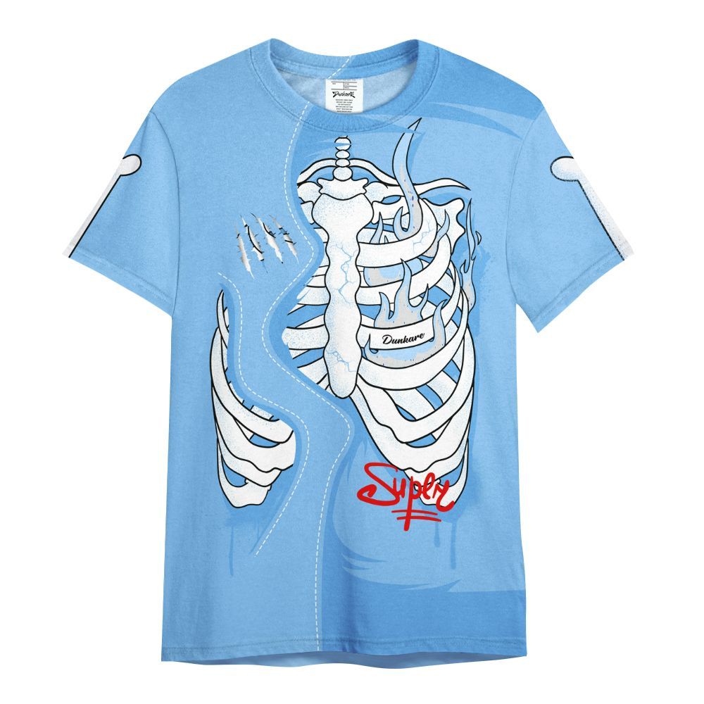 Shirt To Match University Blue 5s - It's The Kick For Me All Over Print