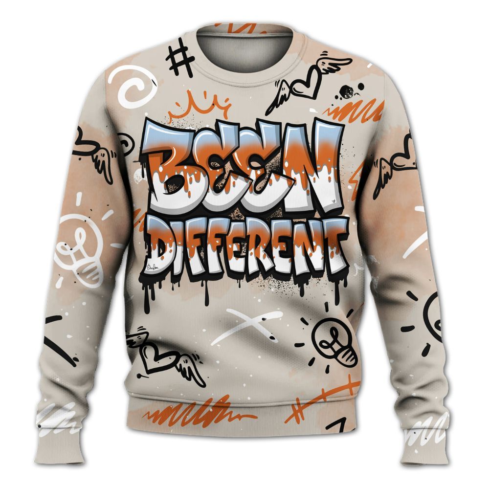 Sweatshirt To Match SE Craft 5s - Drip Been Di2ferent All Over Print