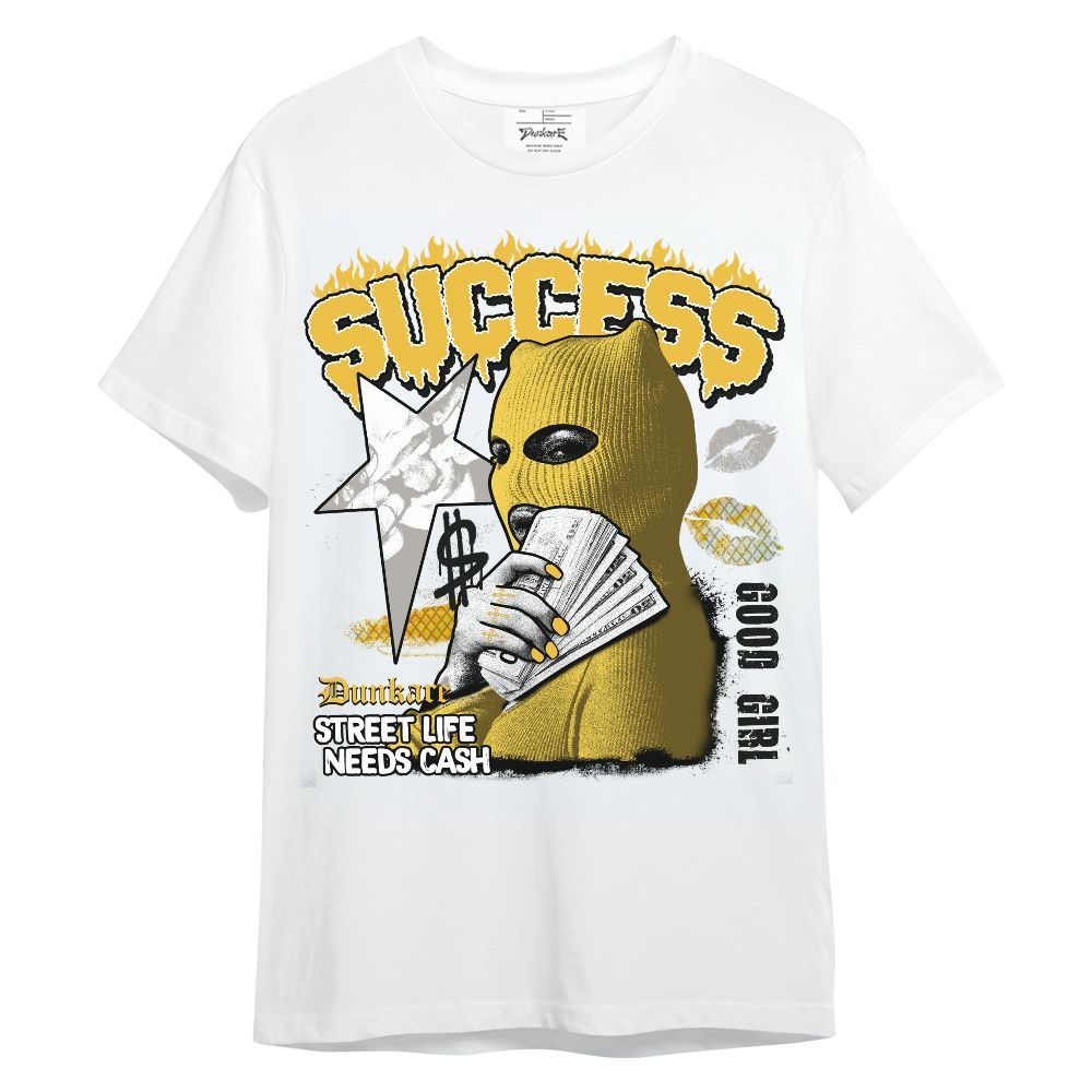 Shirt To Match Low Yellow Python 11s - Success Money Good Girl Unisex Shirt