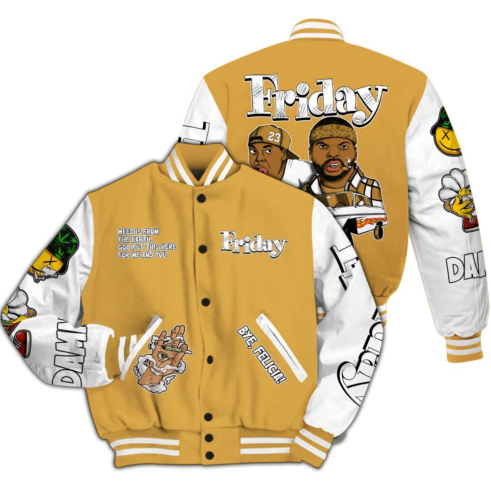 Varsity Jacket To Match Low OG Rookie Of The Year 1s Shirt, Friday Sneaker Stress Style All Over Print