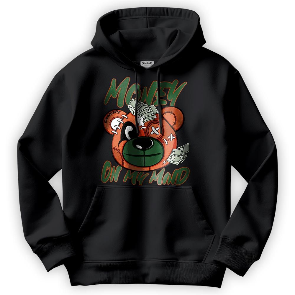 Sweatshirt To Match Low Miami 5s Hoodie - Money On My Mind Bear Hoodie Unisex