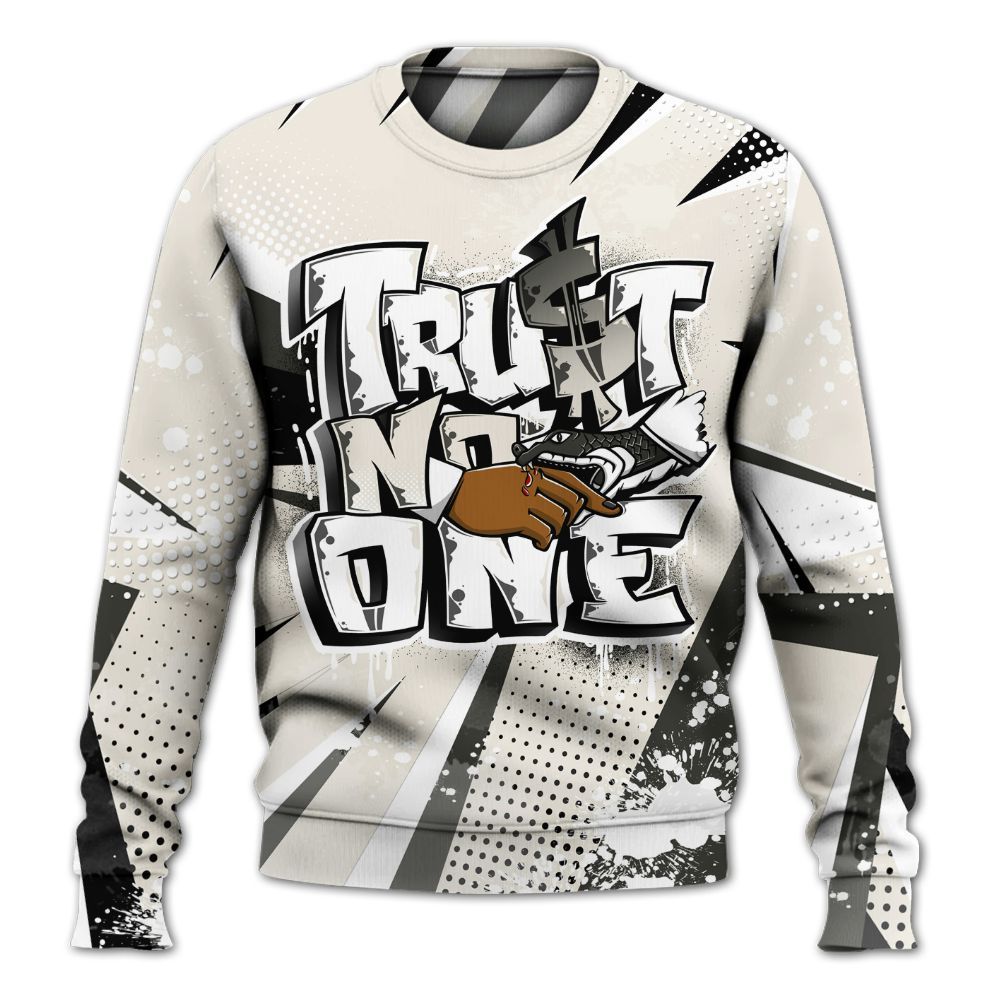Sweatshirt To Match Air Max Plus Moonlight Swarovski - Poly Trust No One Dripping All Over Print