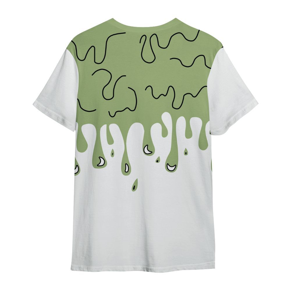 Shirt To Match Oil Green 4s - Snake Trust No One Drip All Over Print