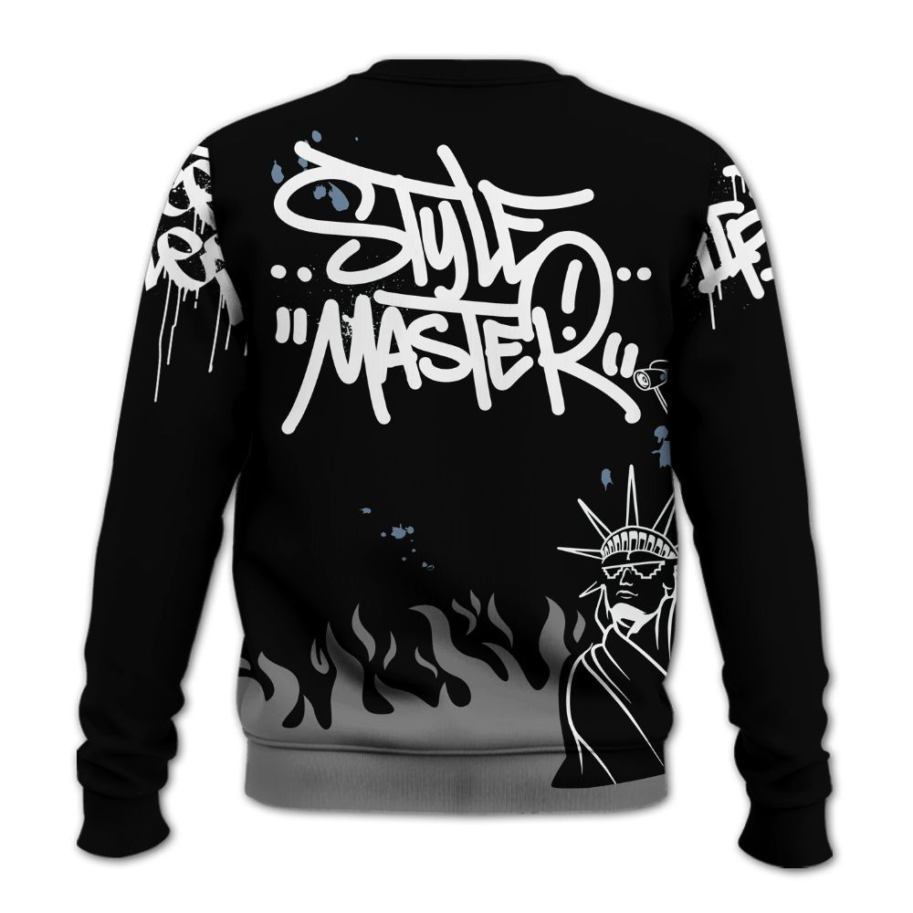 Sweatshirt To Match Black Chrome 6s - Graphic Fck Around Find Out All Over Print