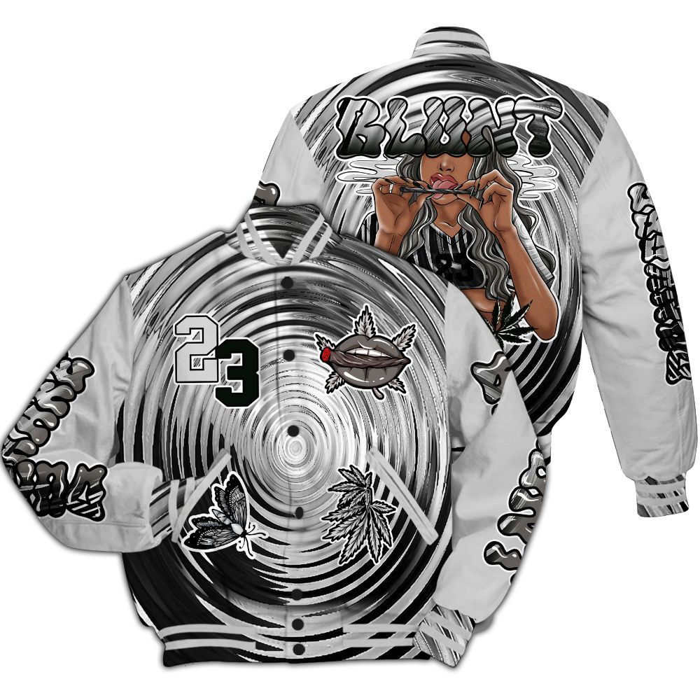 Varsity Jacket To Match Air Foamposite Cat Eye - Bluntz Unique All Over Print