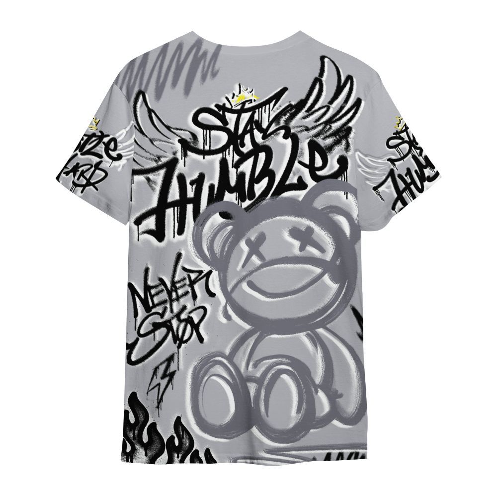 Shirt To Match Low Cement Grey 11s - Humble Drip Streetwear Graffity All Over Print