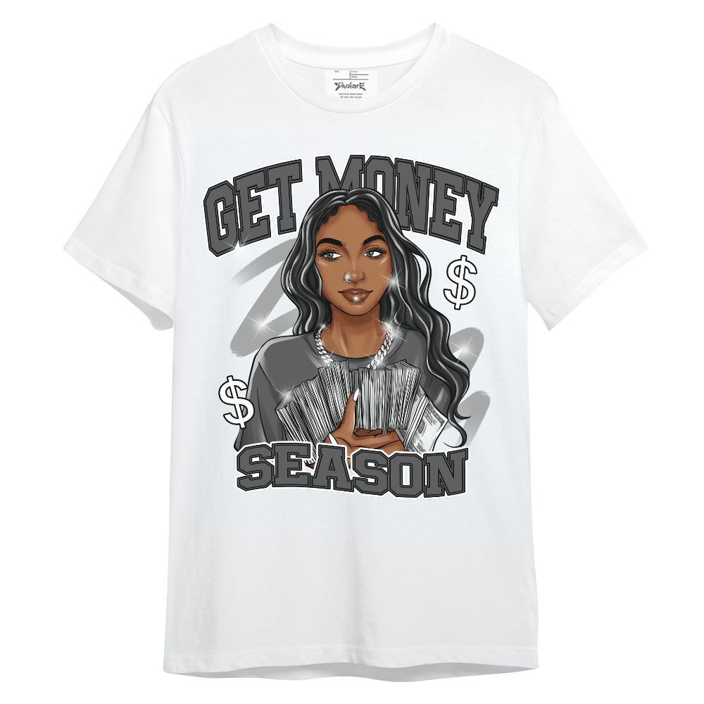 Shirt To Match White Thunder 4s - Get Moneys Season Unisex Shirt