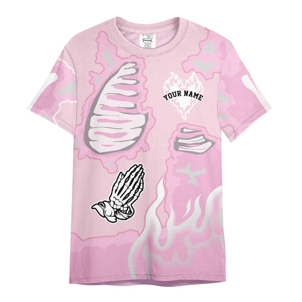 Shirt To Match Orchid 4s - Dislike Us Graphic Burning Custom Name All Over Print