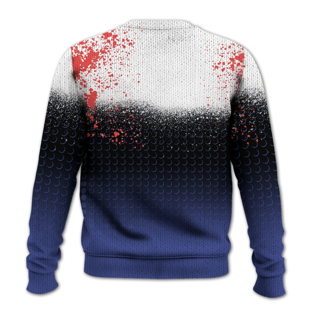 Knitted Sweater To Match KD 4 Nerf - Halftone Time Is Money