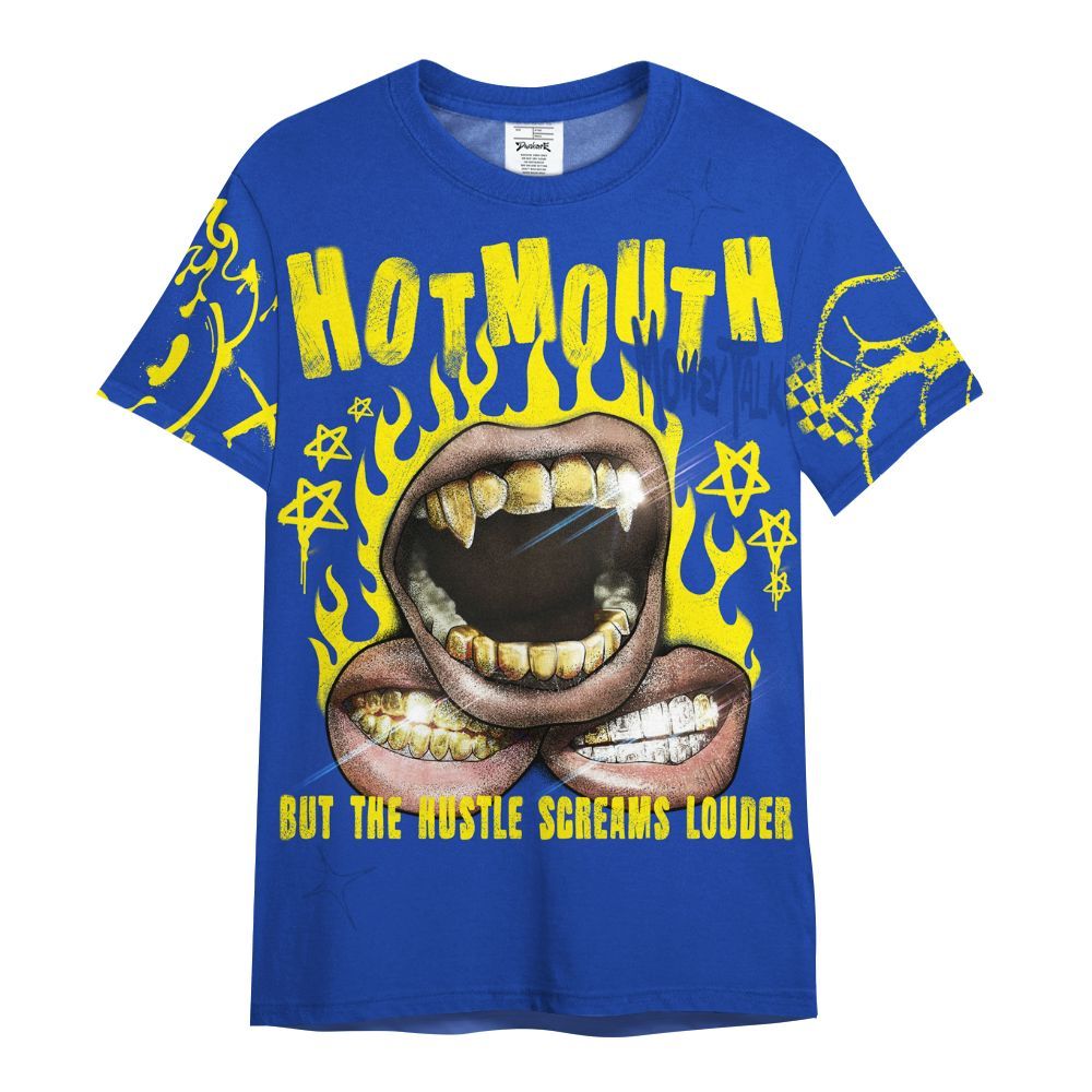 Shirt To Match Laney 14s - Mouth Burning Street Style All Over Print