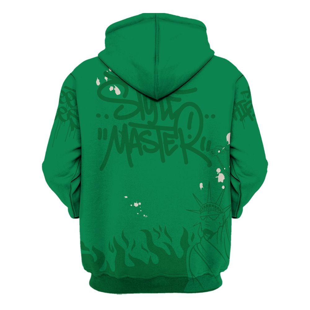 Hoodie To Match Lucky Green 2s - Graphic Fck Around Find Out All Over Print