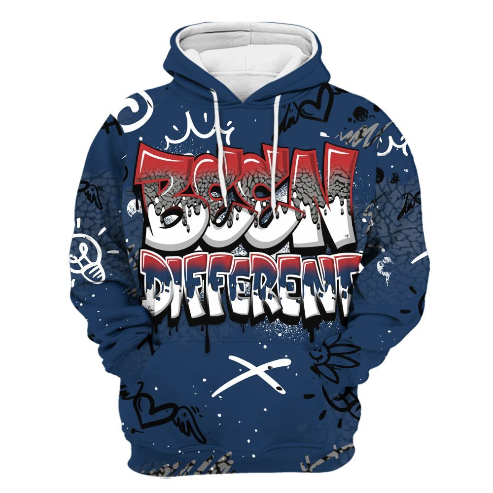 Hoodie To Match SP Sport Royal 3s - Drip Been Di2ferent All Over Print