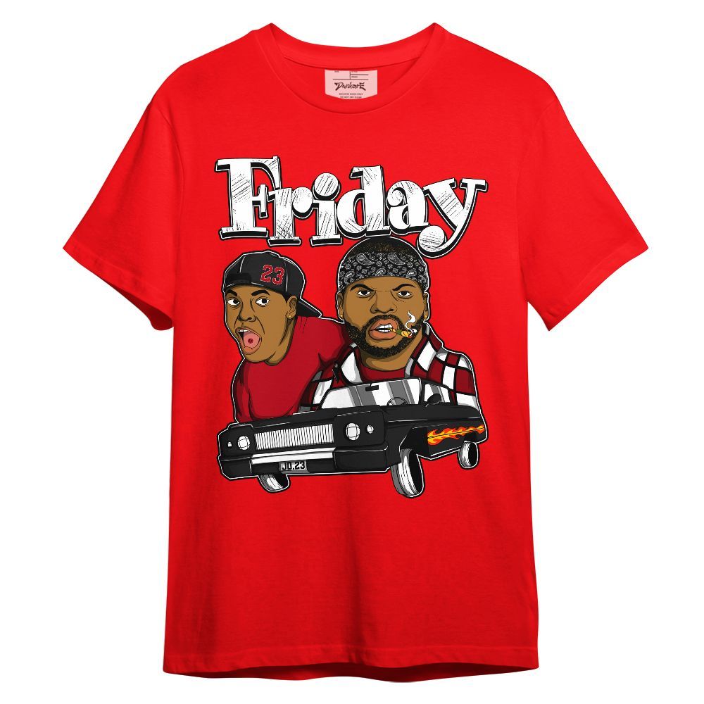 Shirt To Match Bred Velvet 11s - Friday Sneaker Retro Unisex Shirt