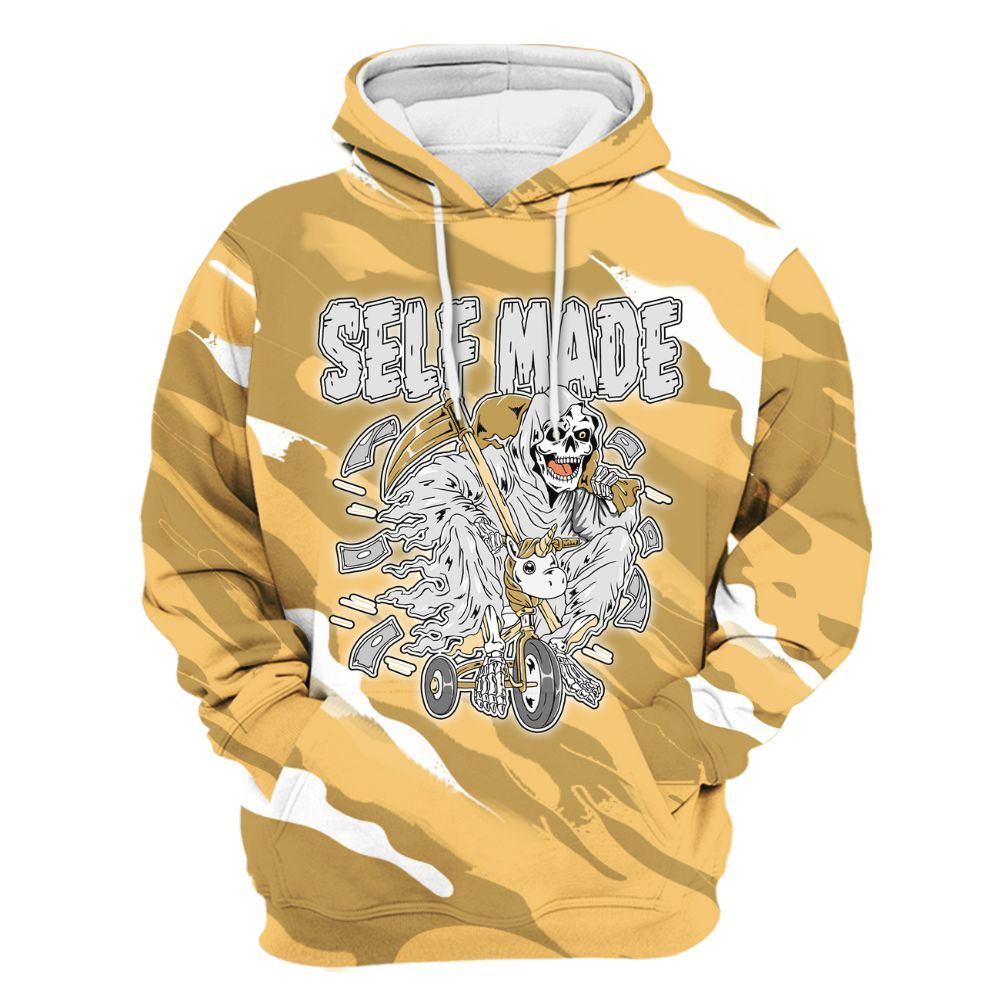 Hoodie To Match Craft Paris 6s - Self Make Skeleton Colored All Over Print