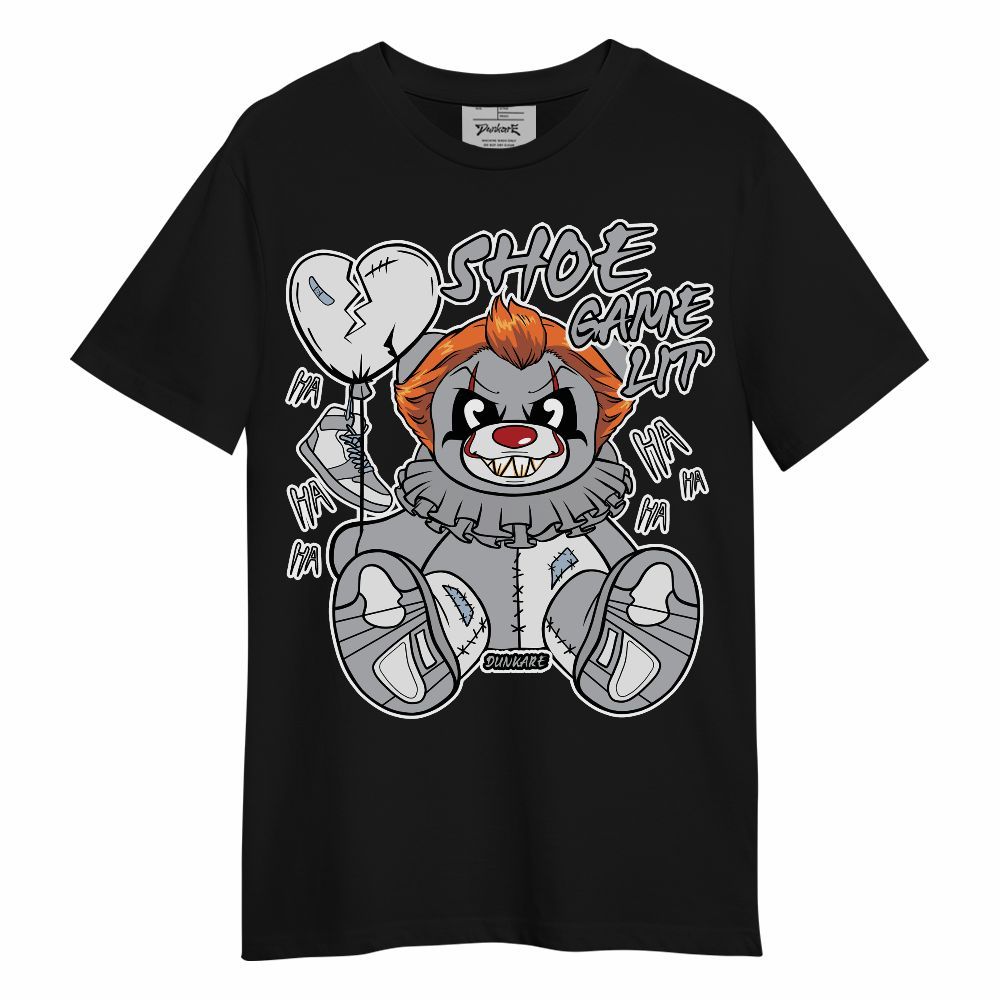 Shirt To Match Low OG Wolf Grey 1s - Shoe Game Bear Unisex Shirt