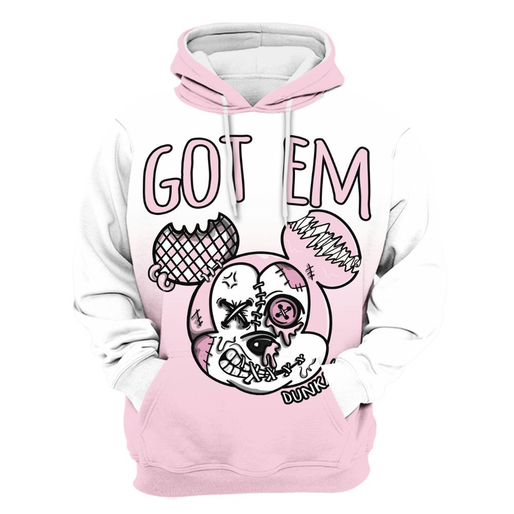 Hoodie To Match Orchid 4s - Got Em Dripping All Over Print