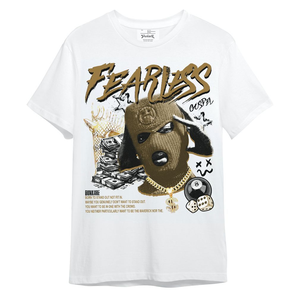 Shirt To Match NET Gold 4s - Fearless Gospel Streetwear Money Unisex Shirt